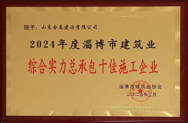 2024年综合实力总承包“十佳”施工企业(图1)