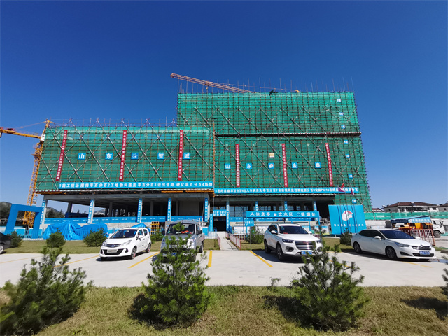 全区观摩工程-博山区人民法院审判法庭、警务中心用房建设项目(图3)